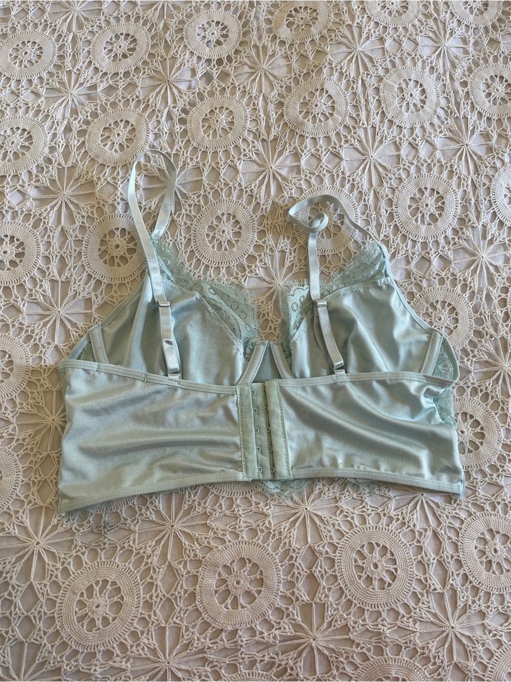 Avidlove blue teal lace bralette bra - Picture 2 of 8
